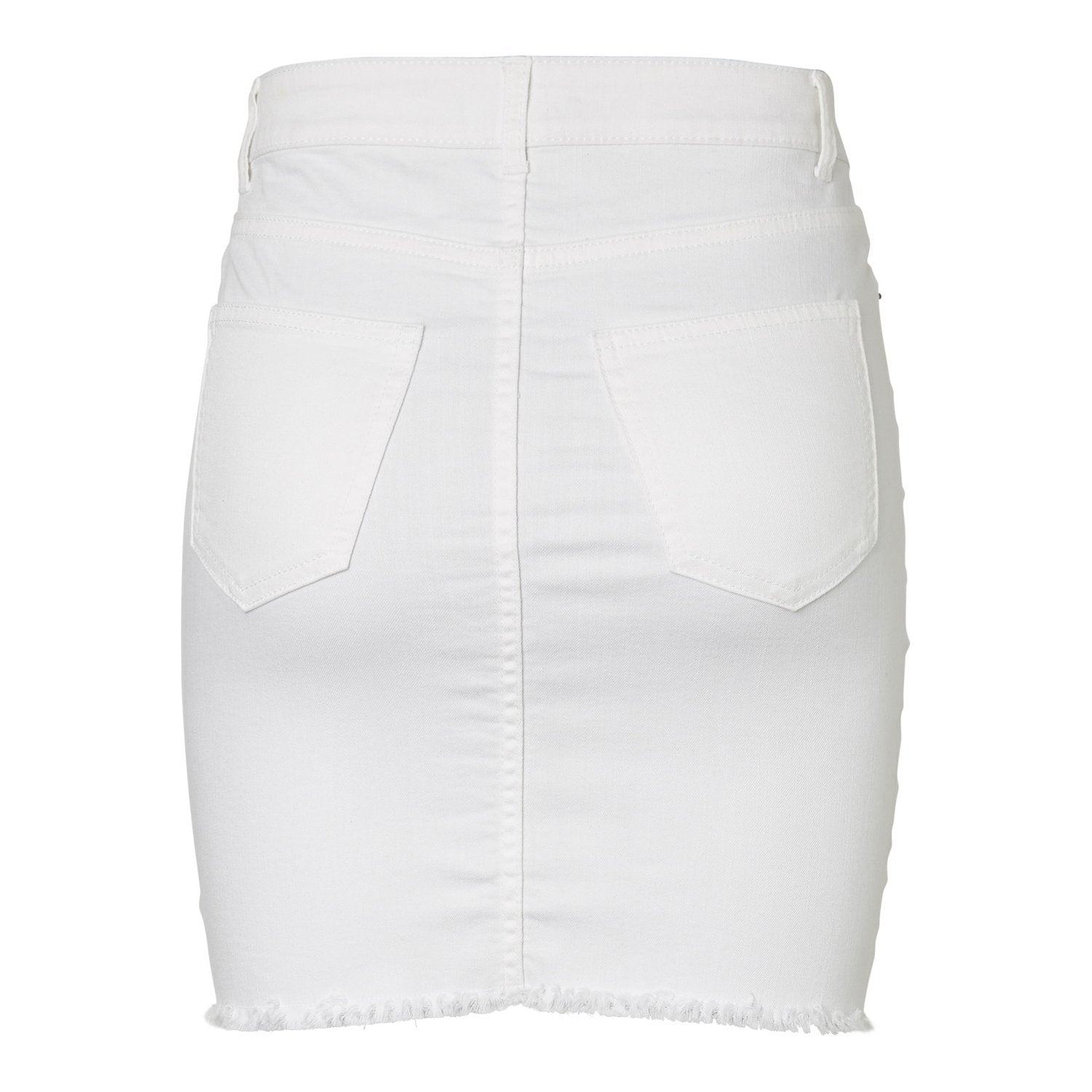 Demin rokje wit Rok Hipvoordeheb.nl