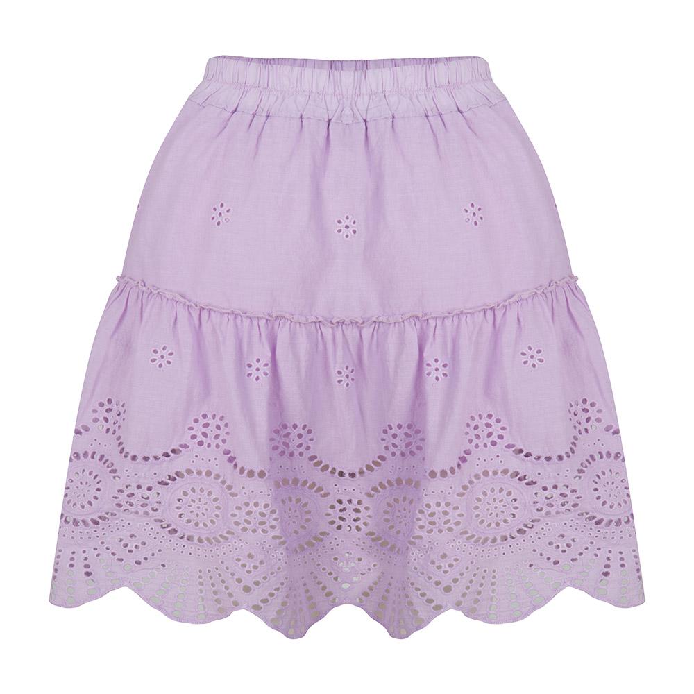 Boho skirt lila Rok Hipvoordeheb.nl