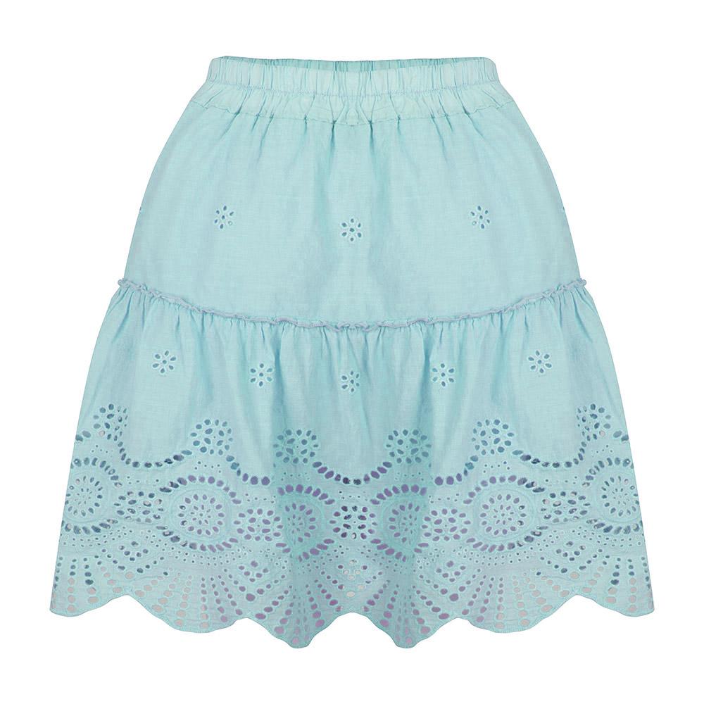 Boho skirt green Rok Hipvoordeheb.nl