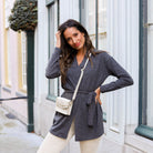 Pam Cardigan donkergrijs Vest Hipvoordeheb.nl