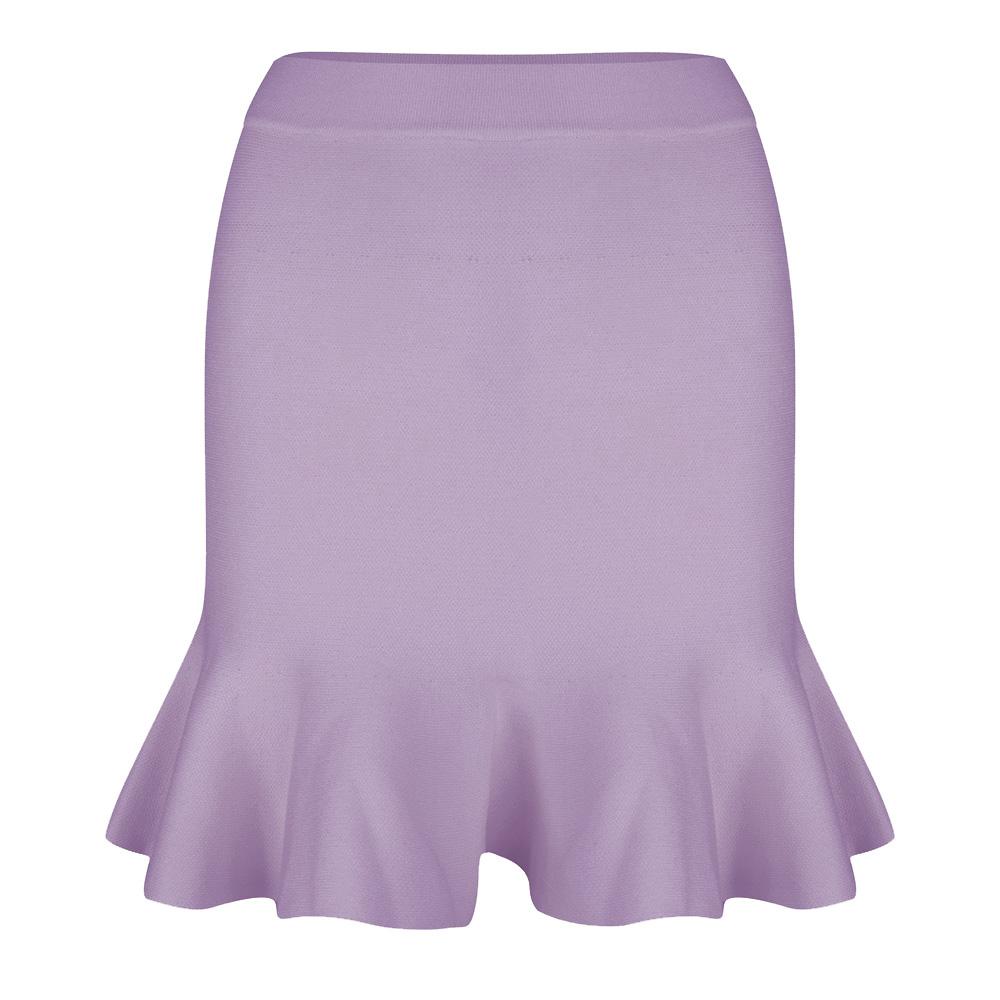 Ruffle skirt lila Rok Hipvoordeheb.nl