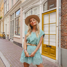 Boho skirt green Rok Hipvoordeheb.nl