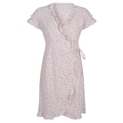 Fleurie wikkeljurkje roze Jurk Hipvoordeheb.nl