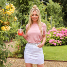 Demin rokje wit Rok Hipvoordeheb.nl