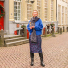 Kekki long sjaal paars Sjaals Hipvoordeheb.nl