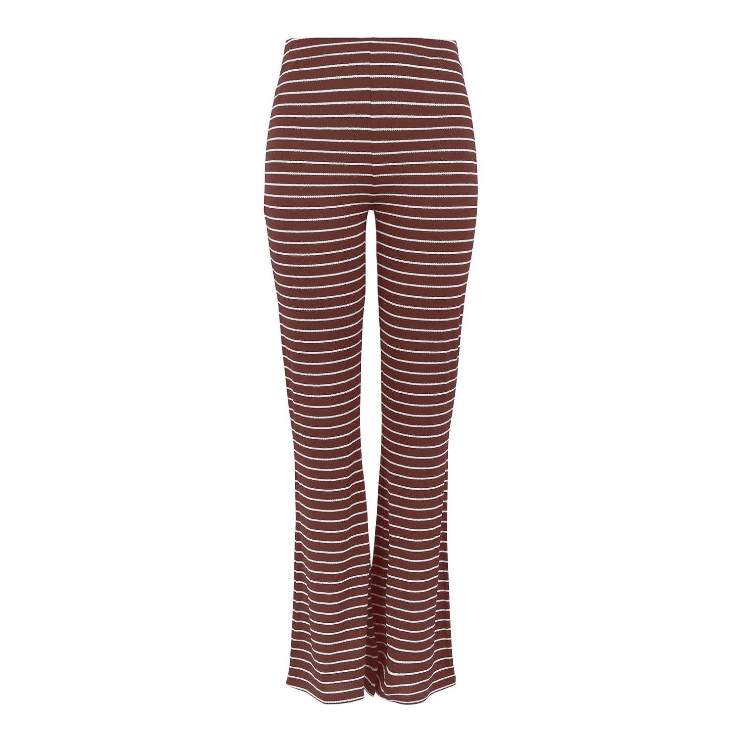 Tenna flared pants sable Broek Hipvoordeheb.nl