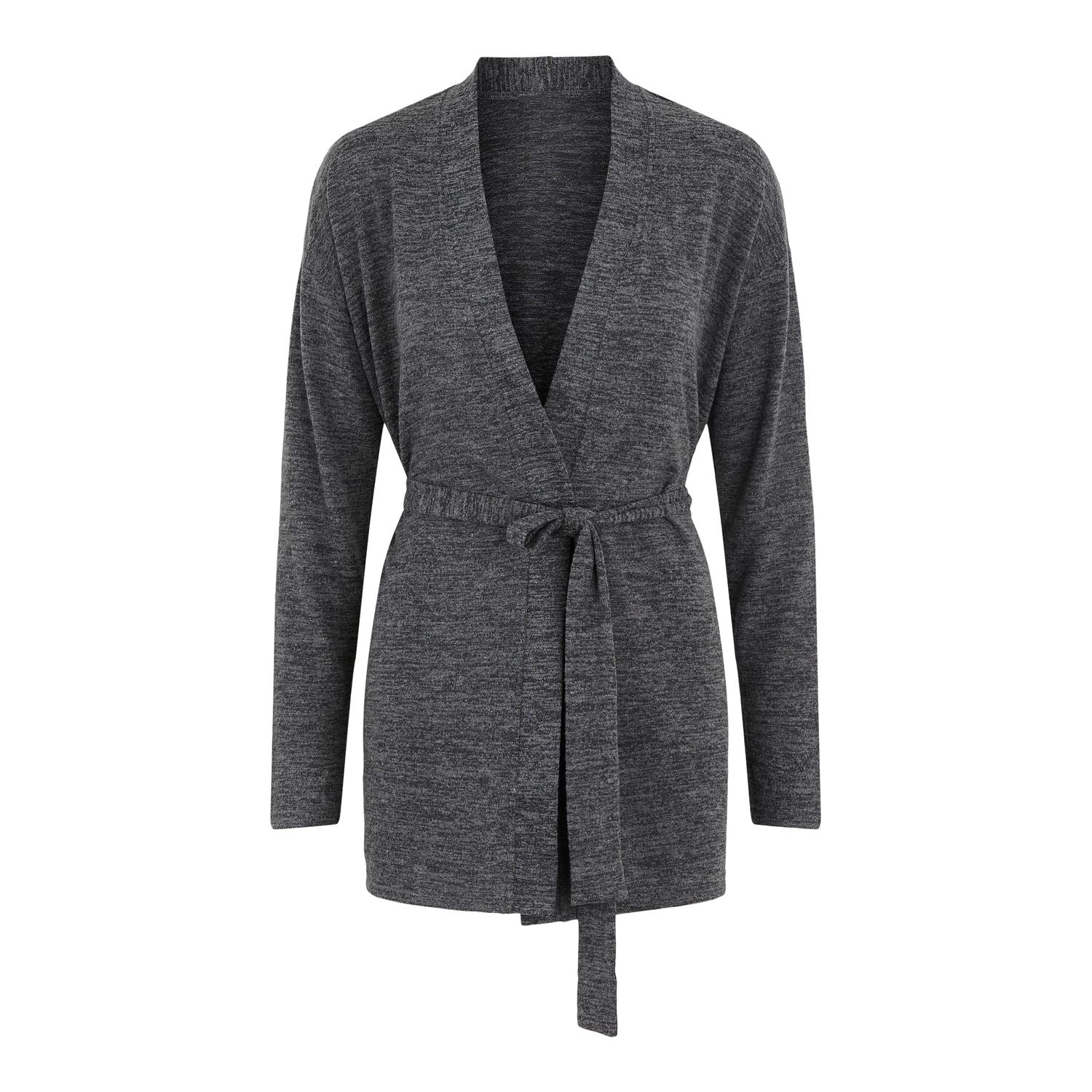 Pam Cardigan donkergrijs Vest Hipvoordeheb.nl