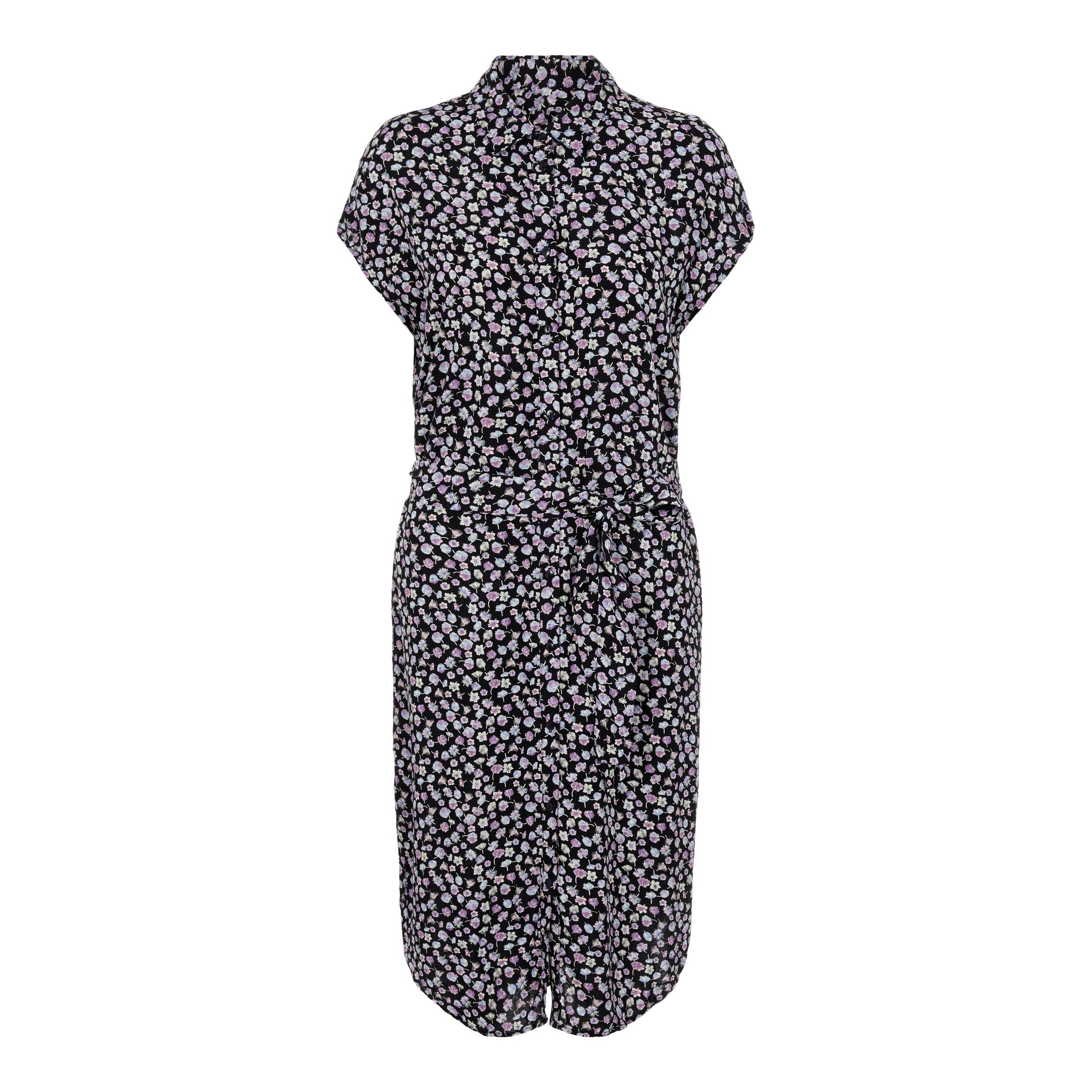 Nya shirt dress zwart Jurk Hipvoordeheb.nl