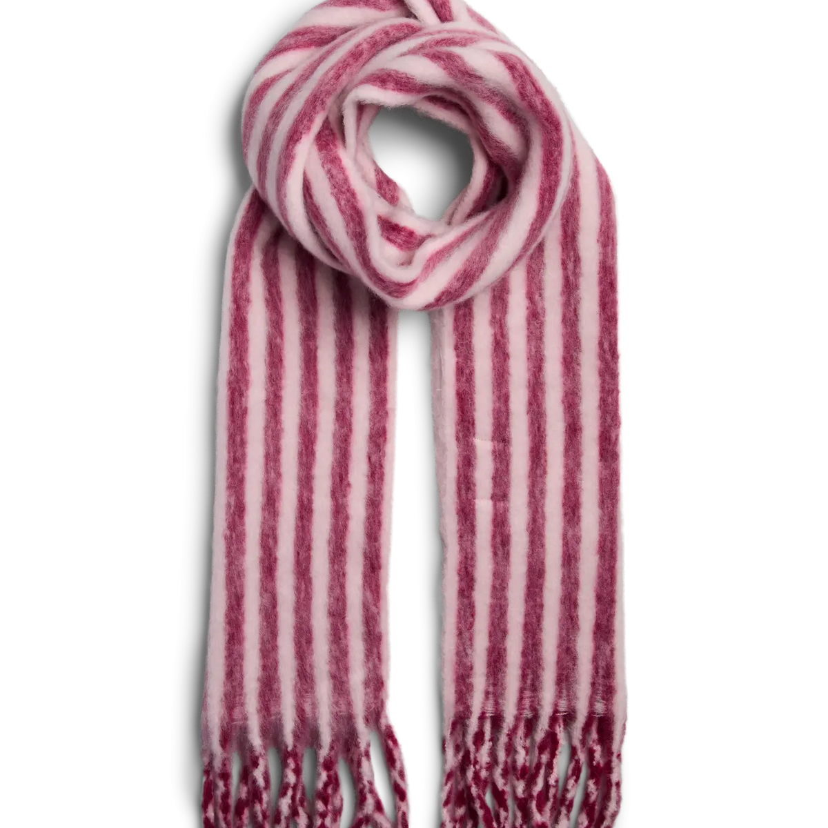Madicken scarf beet red pink