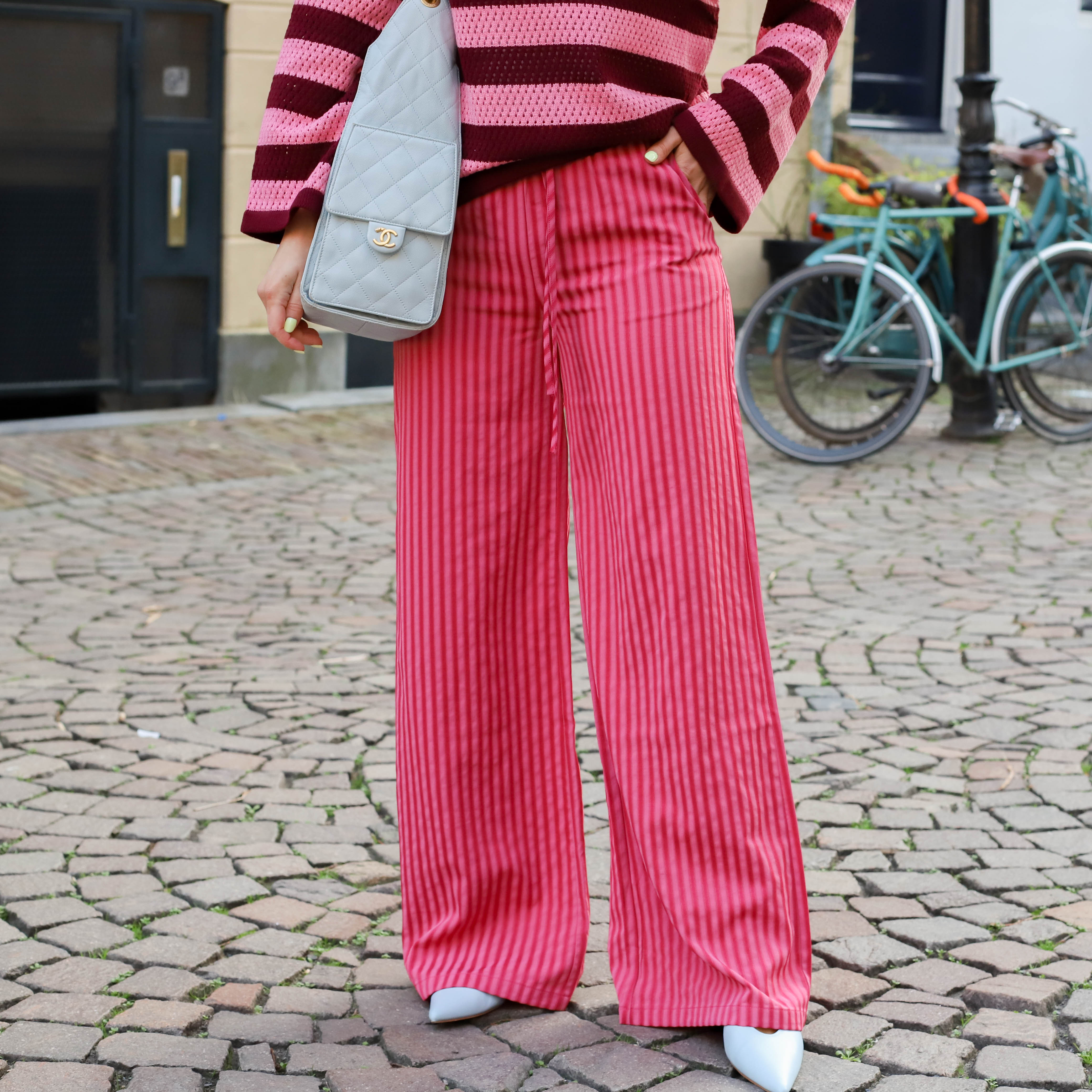 Ydence Pants Thirza berry pink – Hipvoordeheb.nl