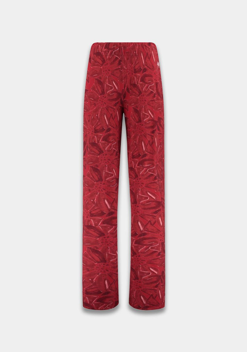 Harper & Yve Jane pants ruby red flower – Hipvoordeheb.nl