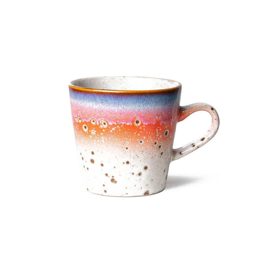 HK Living 70s ceramics: americano mug, asteroids Living HK Living 