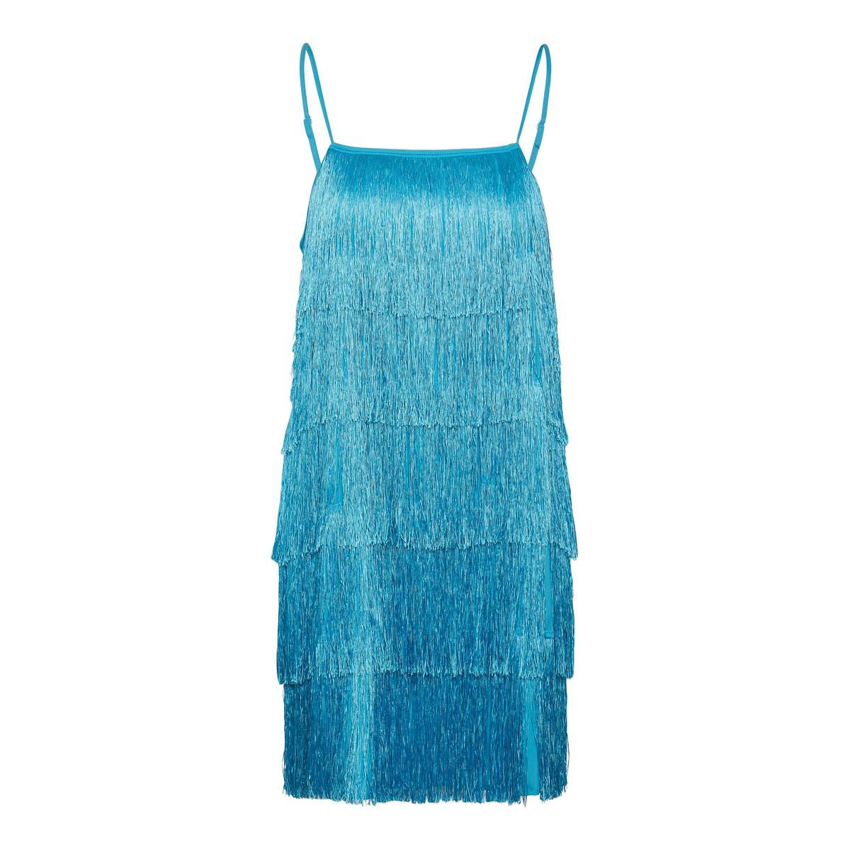Frilla dress fringes blue – Hipvoordeheb.nl