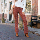 Tenna flared pants sable Broek Hipvoordeheb.nl 