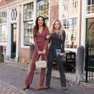 Tenna flared pants sable Broek Hipvoordeheb.nl 