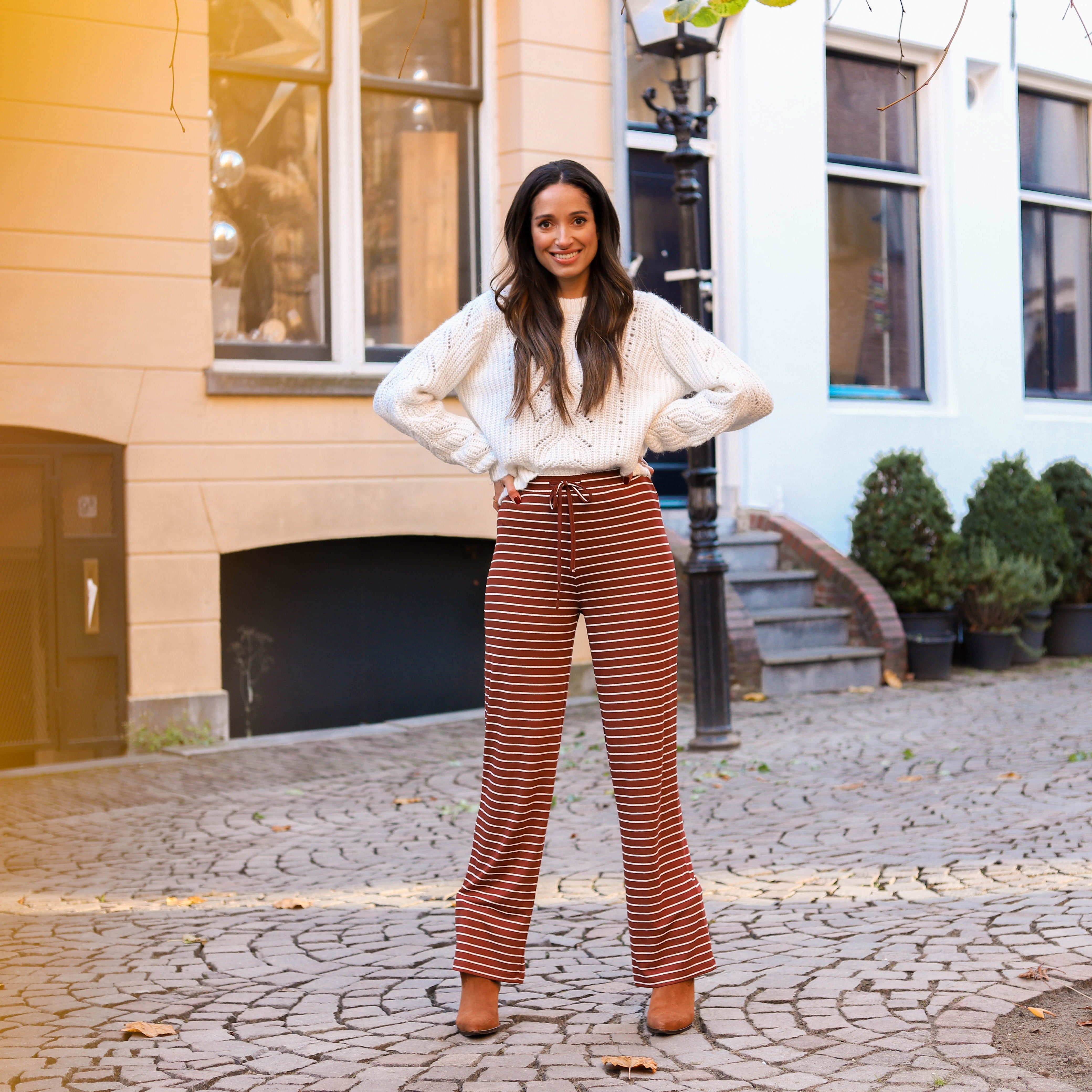 Tenna string pants sable Broek Hipvoordeheb.nl 