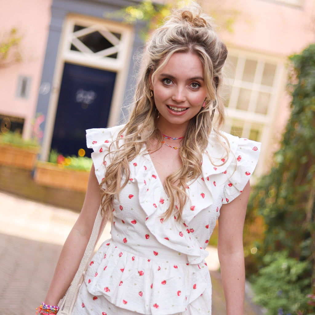 YAS Strawba dress Jurk YAS 