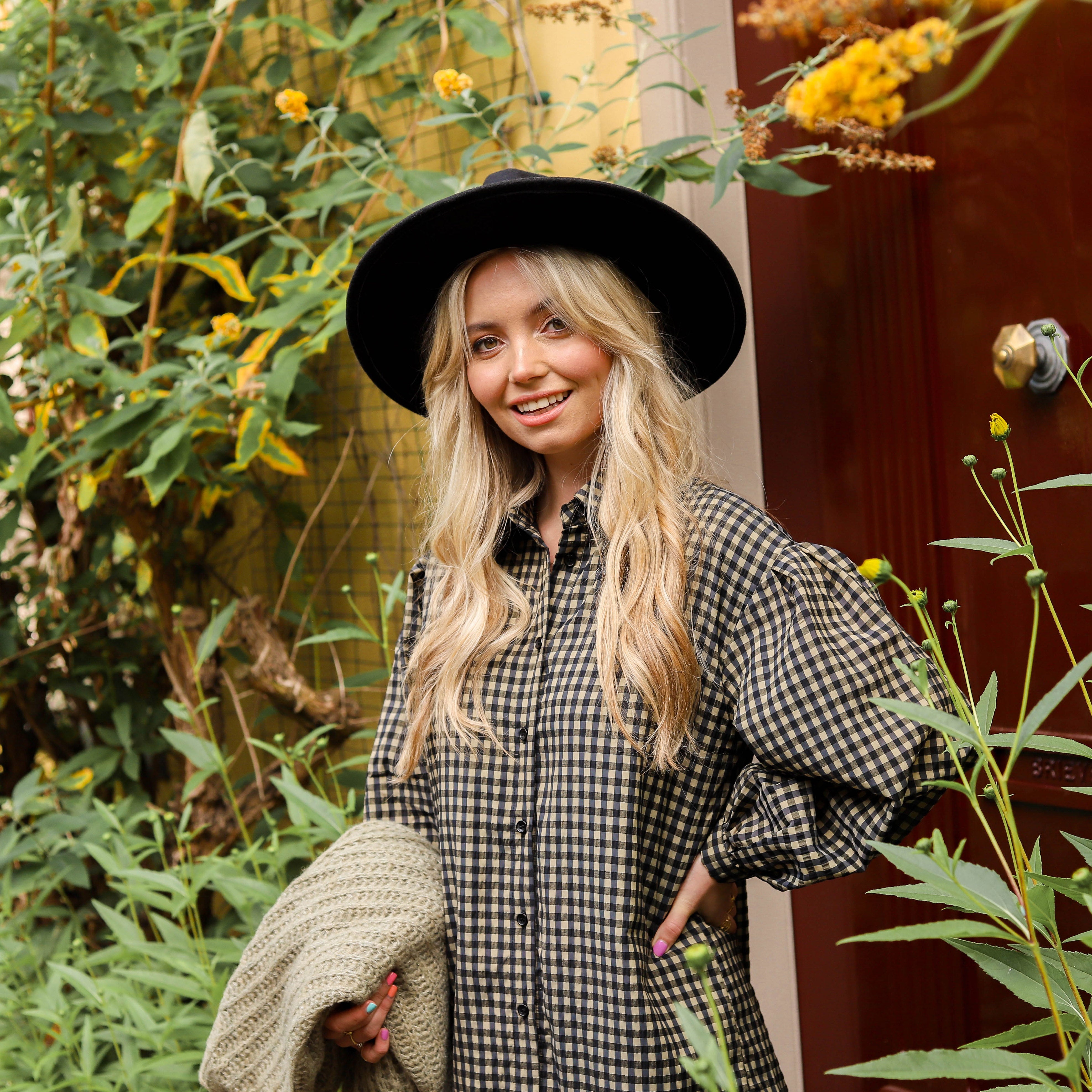 Sophia hoed zwart Hoed Hipvoordeheb.nl 