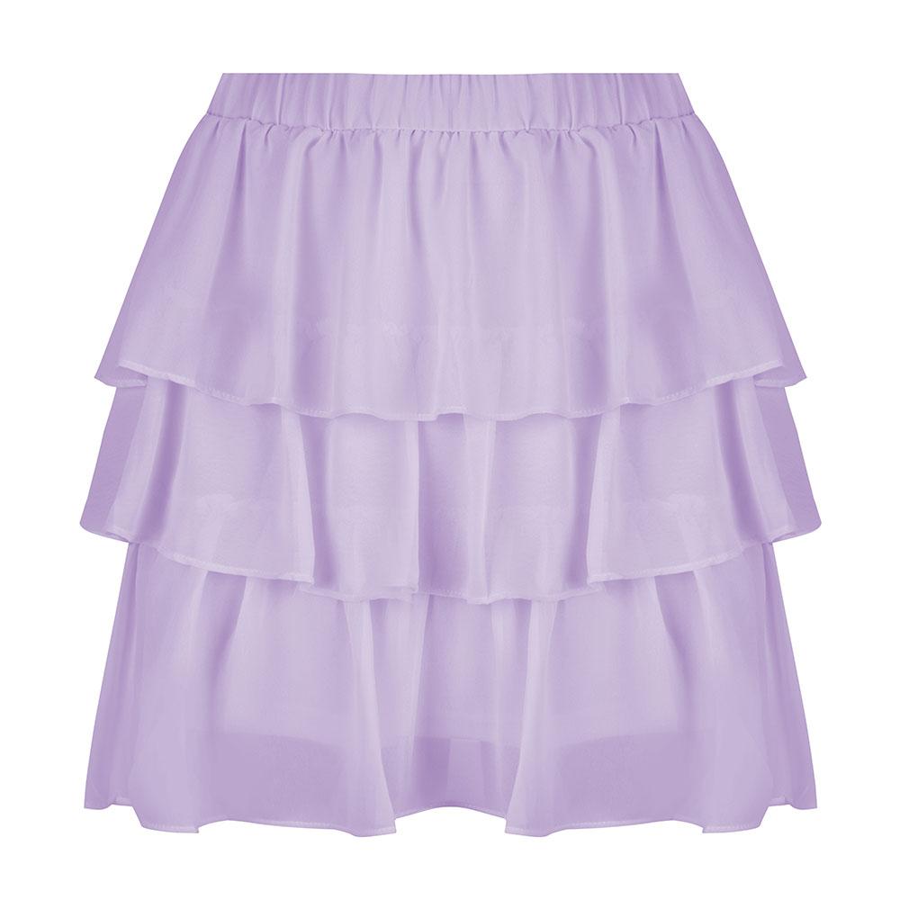 Layer by layer skirt lila Rok Hipvoordeheb.nl 
