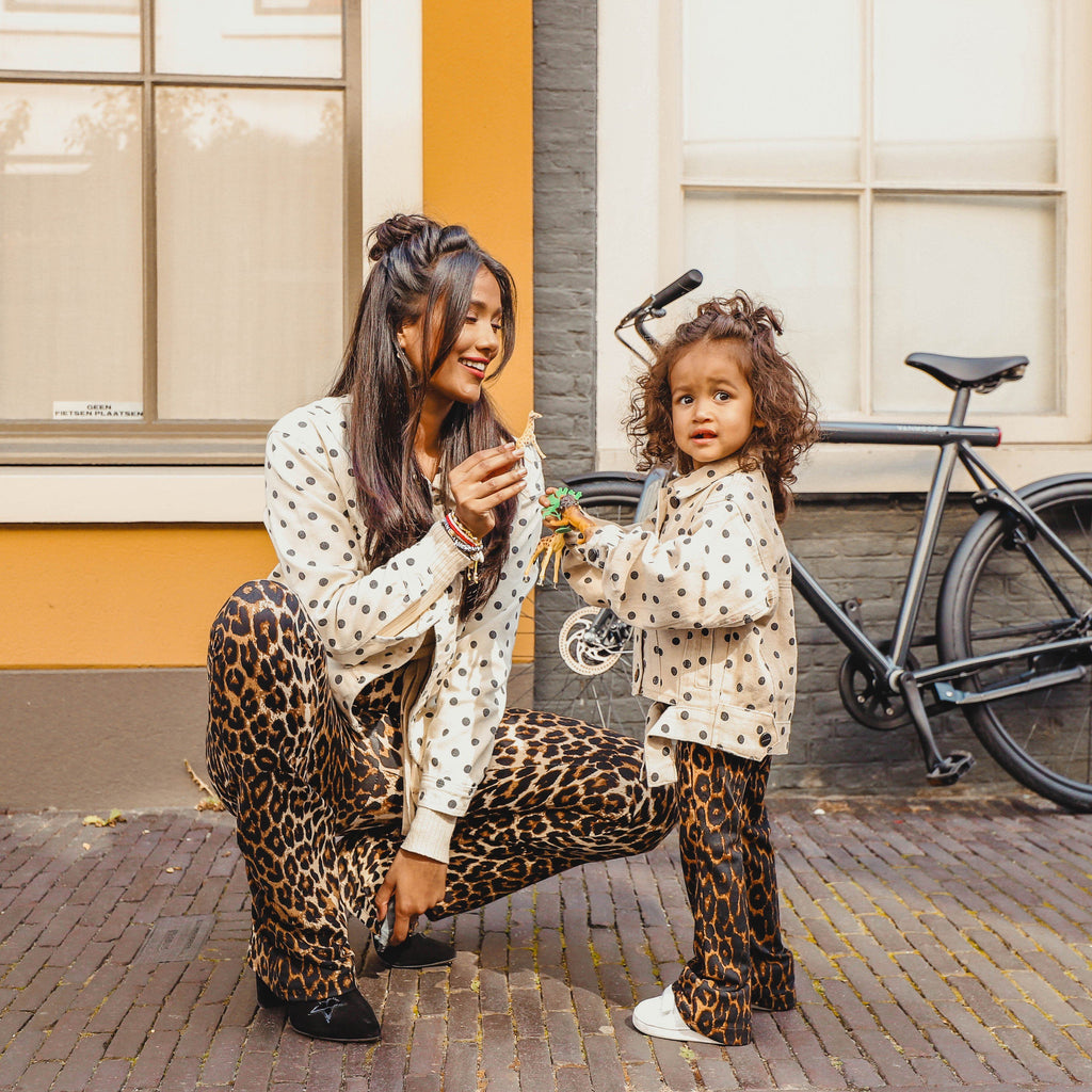 Soft Leopard flare legging Flared legging Hipvoordeheb.nl 