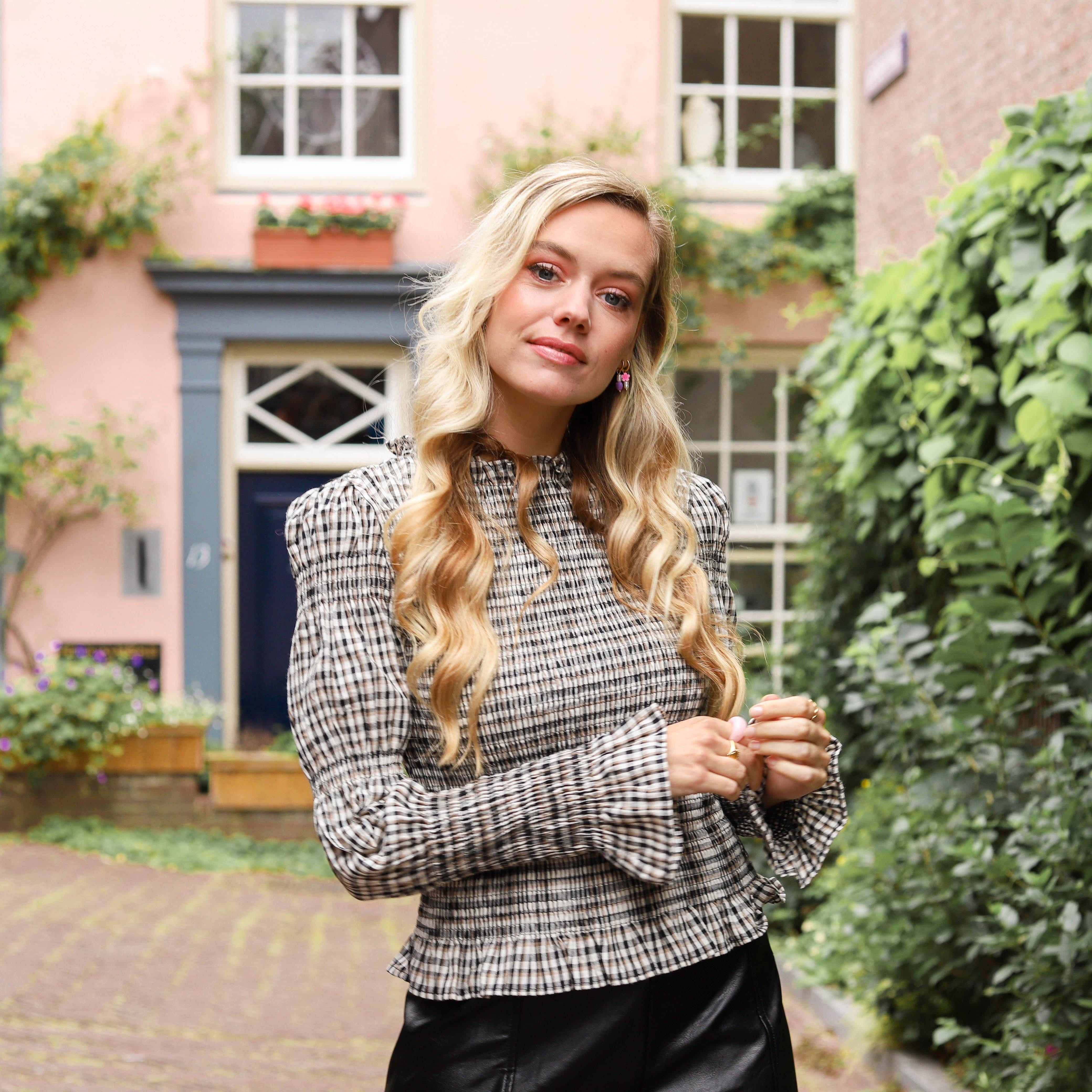 YAS Chemma smock top Blouse Hipvoordeheb.nl 