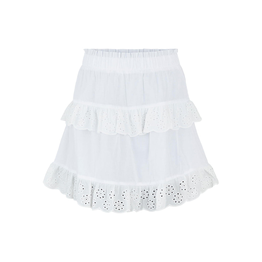 Lourdes rok broderie ruffle Rok Hipvoordeheb.nl 