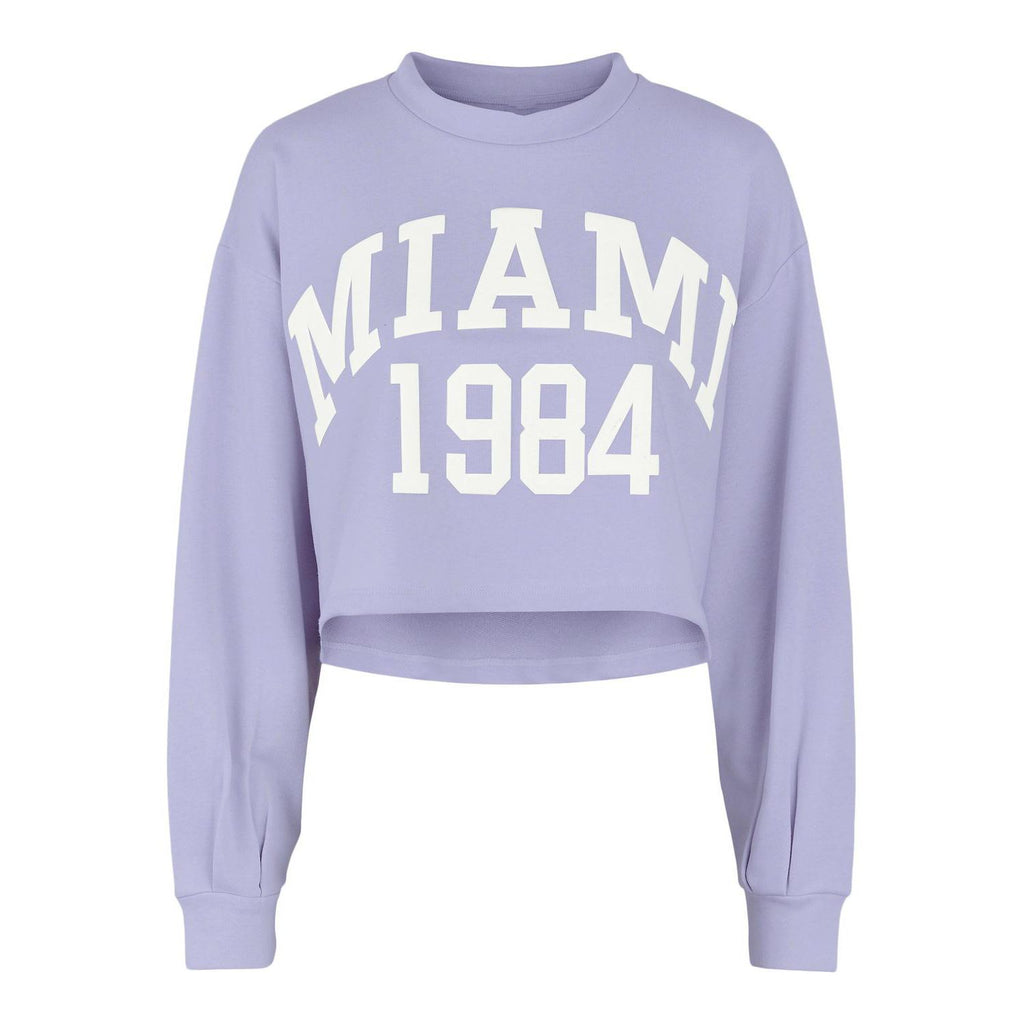 Mytna cropped sweater lila Sweater Hipvoordeheb.nl 