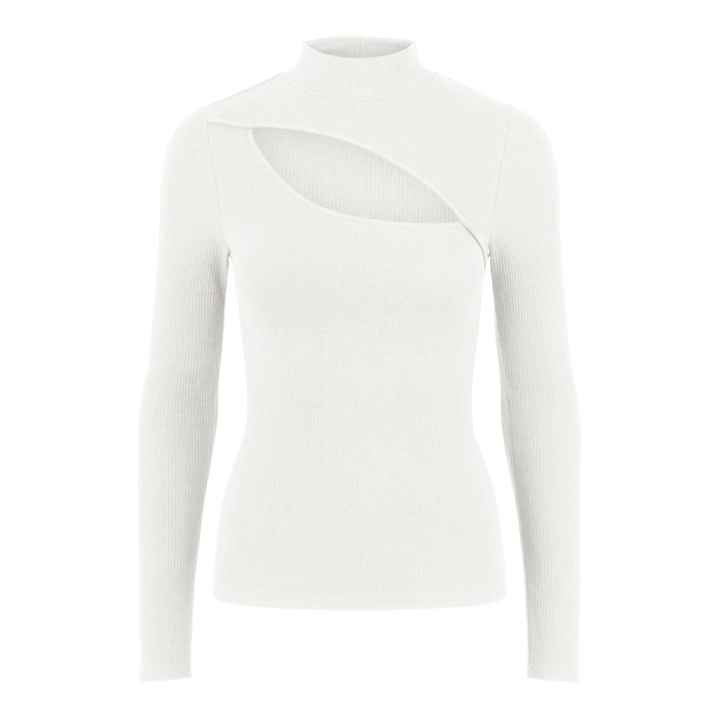 Hazel cut out high neck white Top Hipvoordeheb.nl 