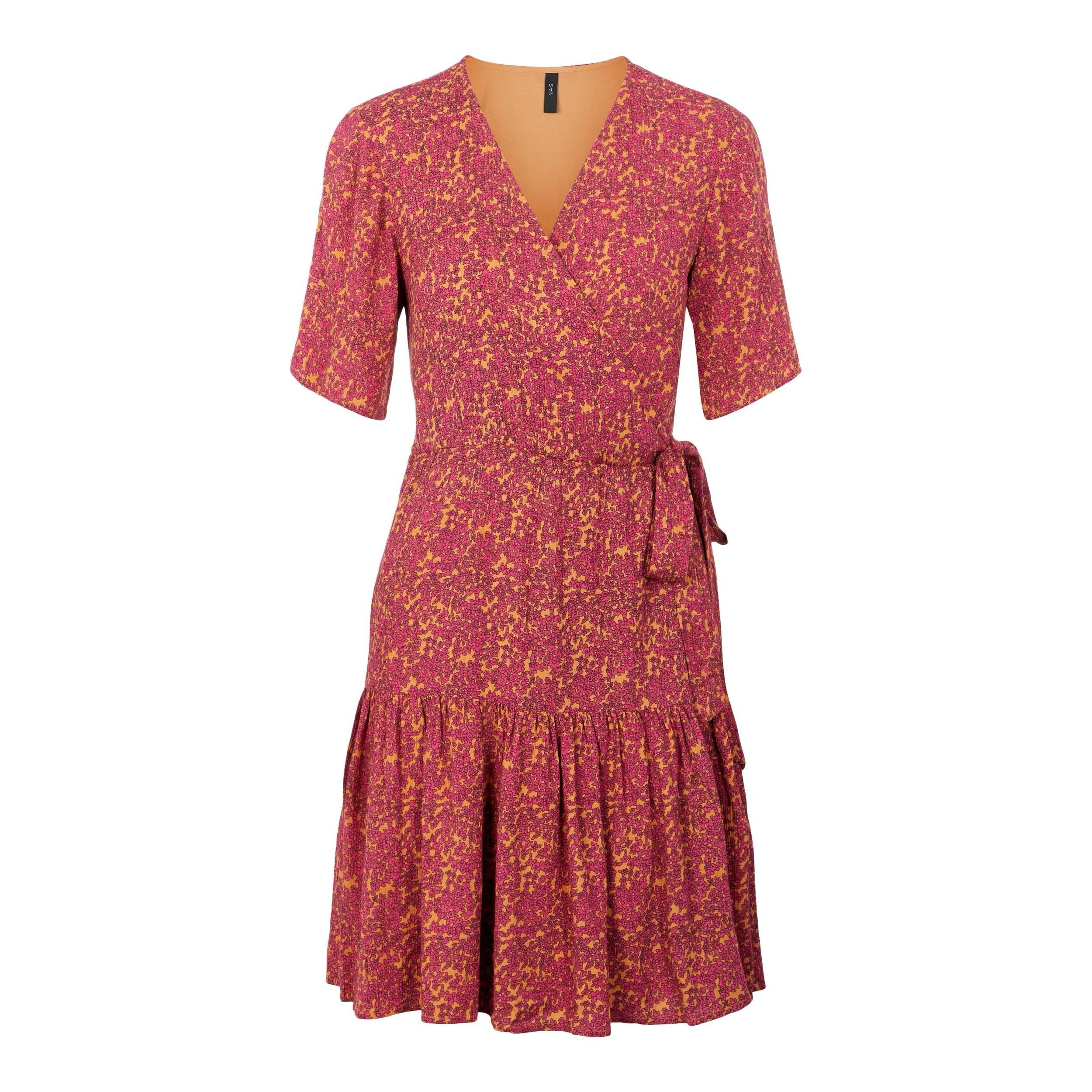 Rislo dress wikkel bloemetjes Hipvoordeheb.nl 